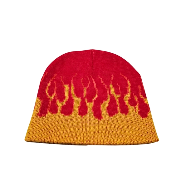 None Other - Y2k Flame Beanie